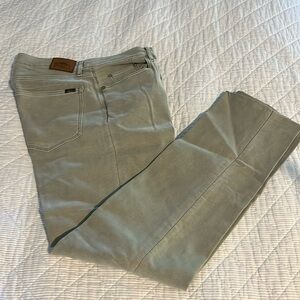 Faherty men’s pants size 35 x 32 Stretch Terry 5-Pocket
